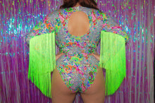 Load image into Gallery viewer, Technicolor Lotus Bodysuit