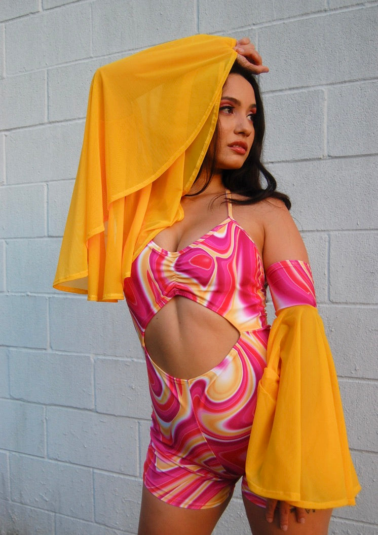 Groovy Lemonade Sleeves
