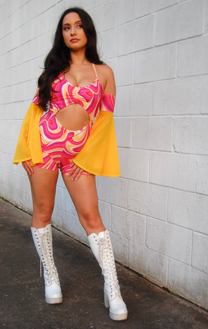 Groovy Lemonade Sleeves