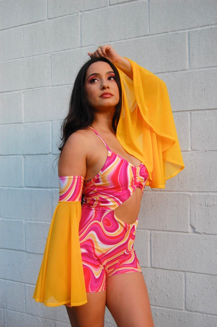 Groovy Lemonade Sleeves