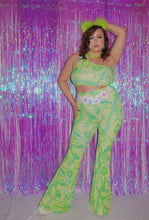 Load image into Gallery viewer, When Life Gives You Limes Flare Pants