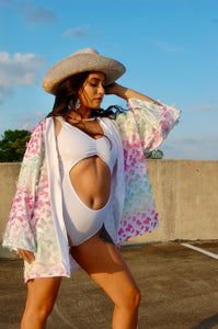 Flutter Robe - Rainbow