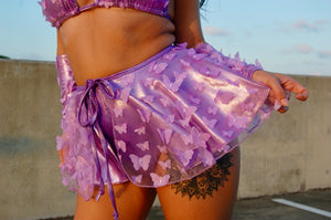 Fly Away Skirt - Purple