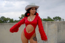 Load image into Gallery viewer, Flutter Bodysuit - Red