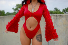 Load image into Gallery viewer, Flutter Bodysuit - Red