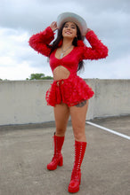 Load image into Gallery viewer, Flutter Bodysuit - Red