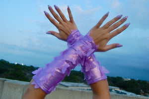 Flutter Sleeves - Purple